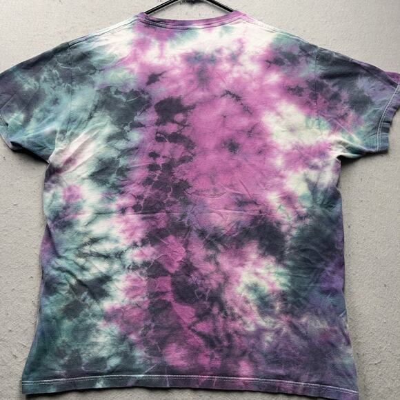 Looney Tunes Tie Dye Basketball T Shirt Bugs Bunny Daffy Duck Large - Picture 6 of 7